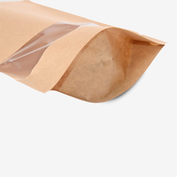 Doy Pack Kraft + window